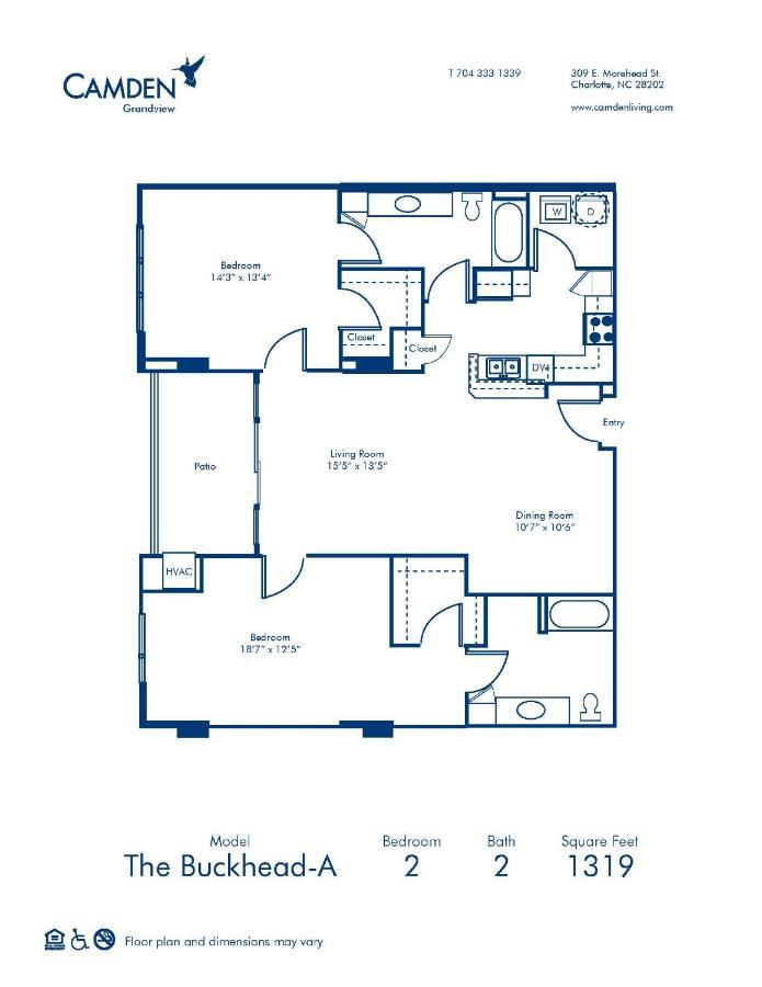Spacious 2 Bed, 2 Bath Uptown Gem In The Heart Of The City-Parking-Wi-Fi-Balcony Cgv 夏洛特 外观 照片